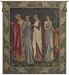 Ladies of Camelot French Wall Tapestry - W-3612