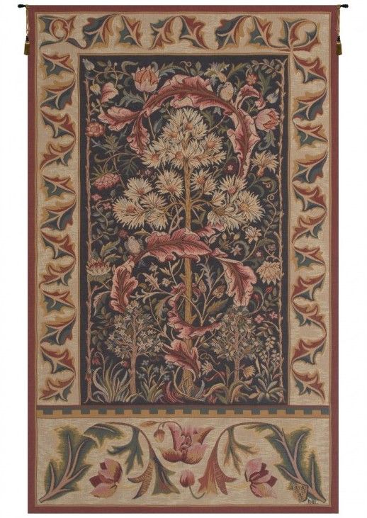 Acanthus I French Wall Tapestry Hanging, Tapestries, Woven, tapestries, tapestrys, hangings, and, the