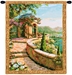Capri Terrace Mini Belgian Wall Tapestry - W-3932