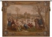 Ice Skaters Horizontal French Wall Tapestry - W-415-58