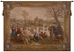 Ice Skaters Horizontal French Wall Tapestry - W-415-58