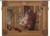 Bouquet Et Architecture Horizontal French Wall Tapestry - W-419-58
