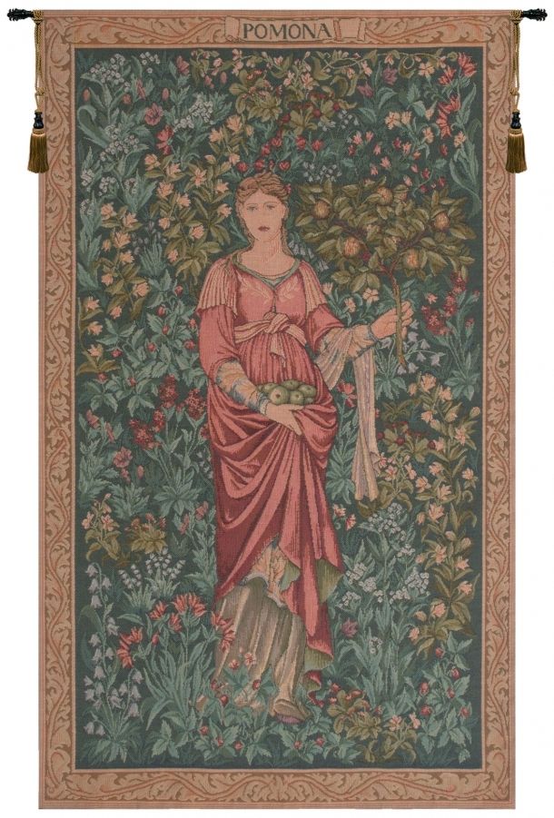Pomona French Wall Tapestry W-431, 10-29Incheswide, 20W, 30-39Inchestall, 30-39Incheswide, 30W, 34H, 40-49Inchestall, 48H, Art, Castle, Cotton, Dark, Europe, European, France, French, Grande, Hanging, Medieval, Morris, Of, Old, Olde, Pomona, Red, Tapastry, Tapestries, Tapestry, Tapistry, Vertical, Vvv, Wall, William, World, Woven, Frenchwoven, Europeanwoven, tapestries, tapestrys, hangings, and, the