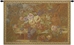Bouquet with Grapes Red Italian Wall Tapestry - W-4555