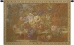 Bouquet with Grapes Red Italian Wall Tapestry - W-4555