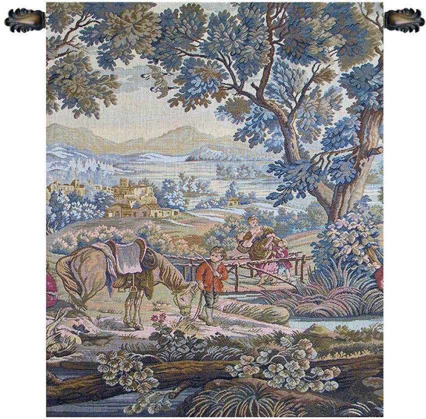 Ruscello Italian Wall Tapestry Hanging, Tapestries, Woven, Horse, horses, tapestries, tapestrys, hangings, and, the, Renaissance, rennaisance, rennaissance, renaisance, renassance, renaissanse