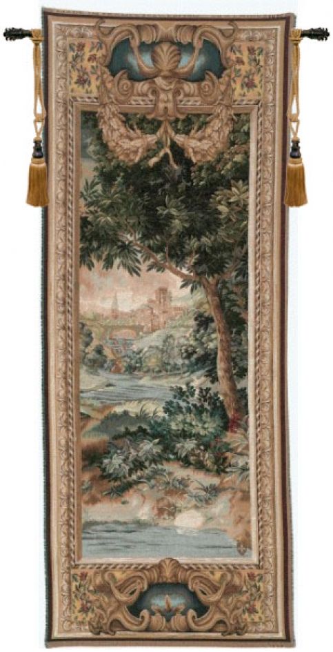 Portiere Cascade II French Wall Tapestry narrow, panel
