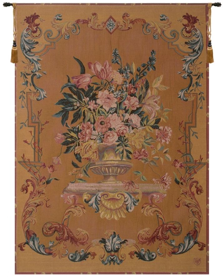 Bouquet XVIII French Wall Tapestry Hanging, Tapestries, Woven, tapestries, tapestrys, hangings, and, the, wool