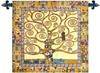 Gustav Klimt Tree of Life II Belgian Wall Tapestry W-5226, 10-29Inchestall, 10-29Incheswide, 28H, 28W, Abstract, Art, Belgian, Brown, Cotton, Europe, European, Grande, Gustav, Hanging, Ii, Klimt, Life, Medieval, Of, Old, Olde, Small, Square, Tapastry, Tapestries, Tapestry, Tapistry, The, Tree, Wall, World, Woven, Belgianwoven, Europeanwoven, Treeoflife, tapestries, tapestrys, hangings, and, the