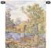 Fishing at the Lake Italian Wall Tapestry - W-5749