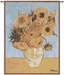 Van Gogh Sunflowers French Wall Tapestry - W-5800
