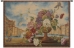 Venice Balcony with Flowers Italian Wall Tapestry - W-6434