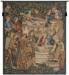 Vendanges Left Side Rust Belgian Wall Tapestry - W-6846
