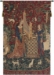 Lady and the Unicorn Organ III Belgian Wall Tapestry - W-6853-16