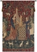 Lady and the Unicorn Organ III Belgian Wall Tapestry - W-6853-16