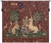 Lady and the Unicorn Mirror Belgian Wall Tapestry - W-6858-38