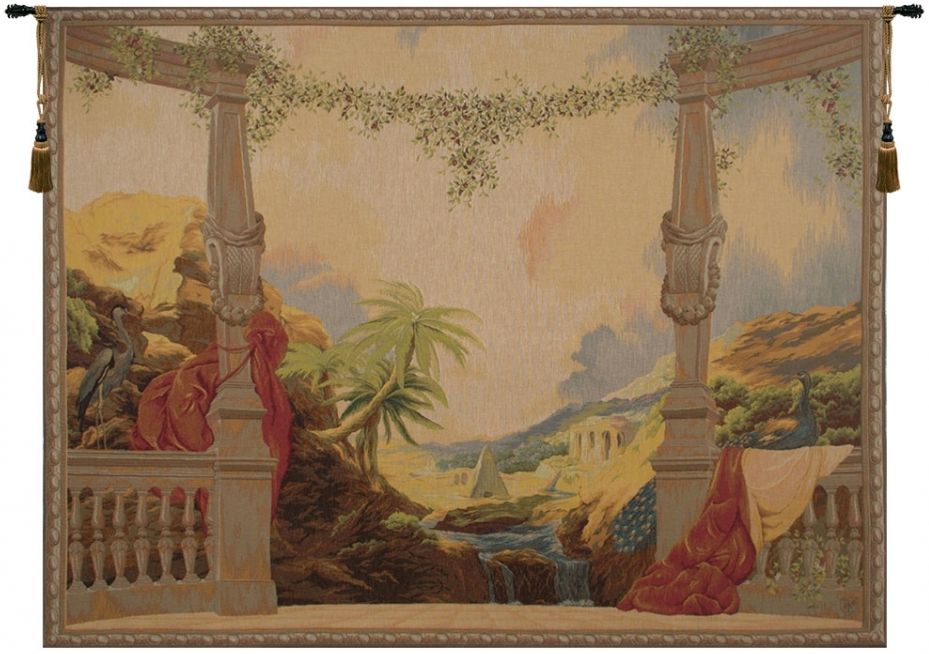 Panoramique French Wall Tapestry columns