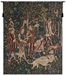 Unicorn Hunt Belgian Wall Tapestry - W-6865-33