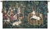 Unicorn Hunt & Capture Belgian Wall Tapestry - W-6866