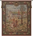 Vieux Brussels Left Side Belgian Wall Tapestry - W-6869-21
