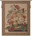 Mignon Bouquet Beige Belgian Wall Tapestry - W-6876-33