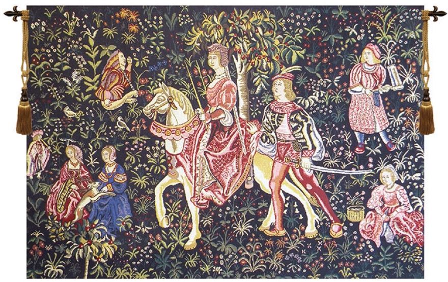 Noble Amazon Belgian Wall Tapestry Hanging, Tapestries, Woven, tapestries, tapestrys, hangings, and, the, Renaissance, rennaisance, rennaissance, renaisance, renassance, renaissanse, Noble Amazon