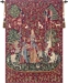 Lady and the Unicorn Smell I Belgian Wall Tapestry - W-6912-33