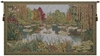 Parc de Monet Belgian Wall Tapestry Hanging, Tapestries, Woven, tapestries, tapestrys, hangings, and, the