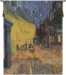 Cafe Terrace at Night Van Gogh Belgian Wall Tapestry - W-7340