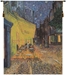 Cafe Terrace at Night Van Gogh Belgian Wall Tapestry - W-7340