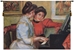 Piano Belgian Wall Tapestry - W-7341