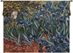 Irises in Garden Van Gogh Belgian Wall Tapestry - W-7343-23
