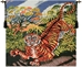 Ligabue Tiger Italian Wall Tapestry - W-7857