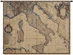 Ancient Map of Italy Italian Wall Tapestry - W-7873