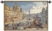 Navona Square Italian Wall Tapestry - W-7888-19