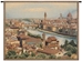 View of Florence and the Arno Italian Wall Tapestry - W-7894-19