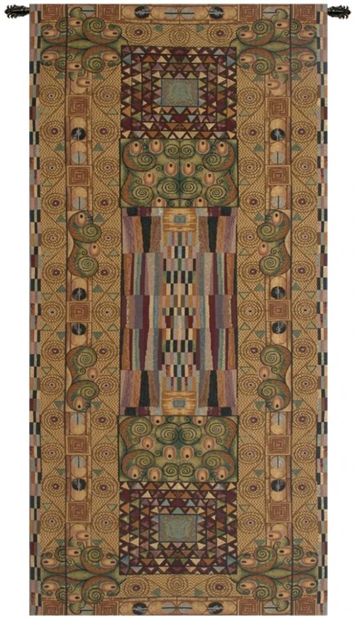 Gustav Klimt Frieze Italian Wall Tapestry Hanging, Tapestries, Woven, tapestries, tapestrys, hangings, and, the