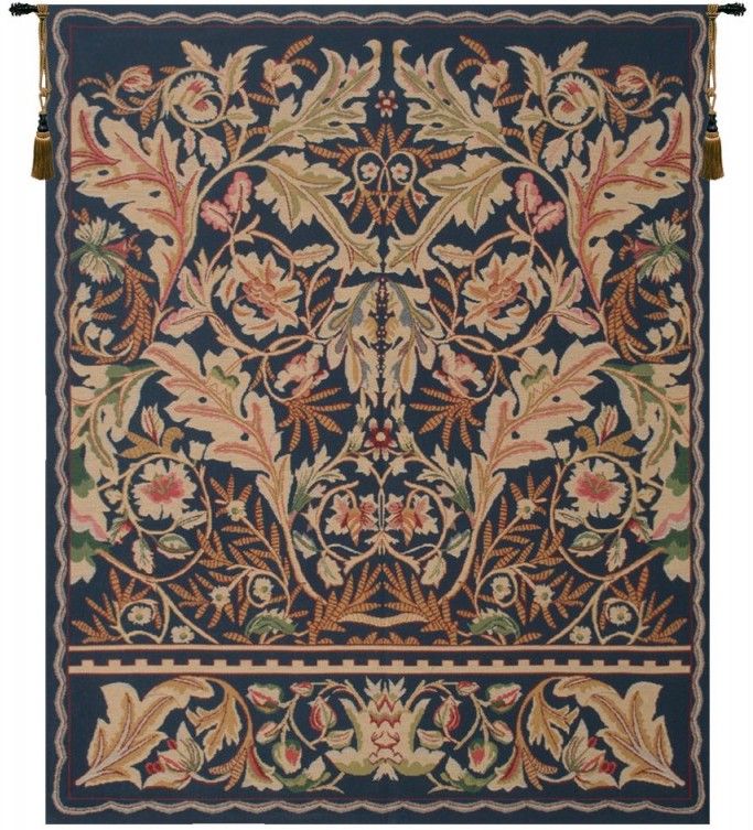 Acanthus II Belgian Wall Tapestry Hanging, Tapestries, Woven, tapestries, tapestrys, hangings, and, the