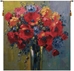 Poppy Bouquet Belgian Wall Tapestry - W-8300-38