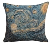 Van Goghs Starry Night Small European Pillow Cover 