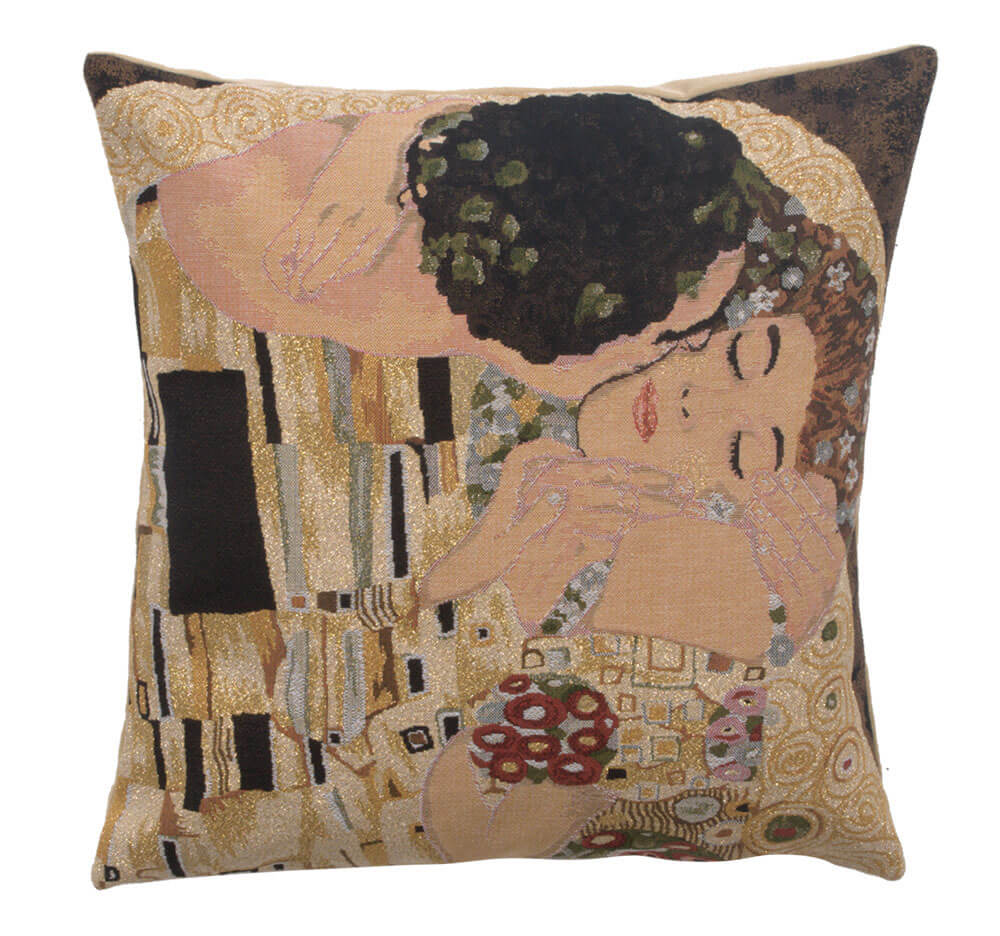 Klimts Le Baiser European Pillow Cover 