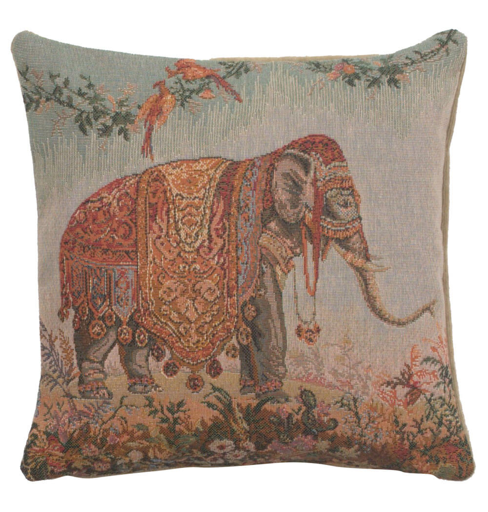 Elephant I Small French Pillow Cover 