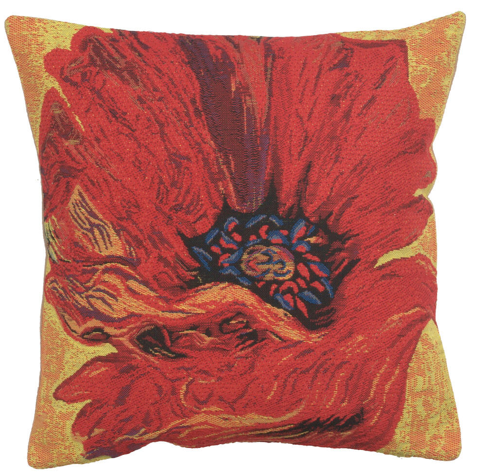 Poppy Red II Pillow Cover 