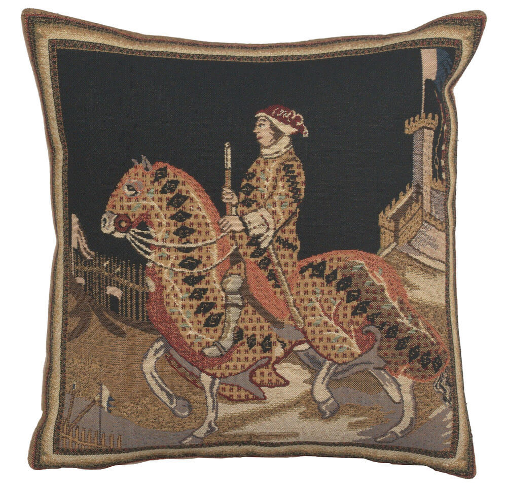 Knight Of Siena Pillow Cover 