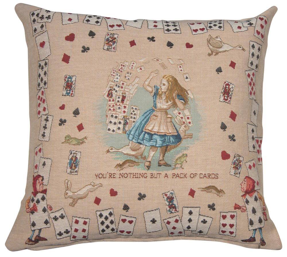 The Pack of Cards Alice In Wonderland French Pillow Cover 