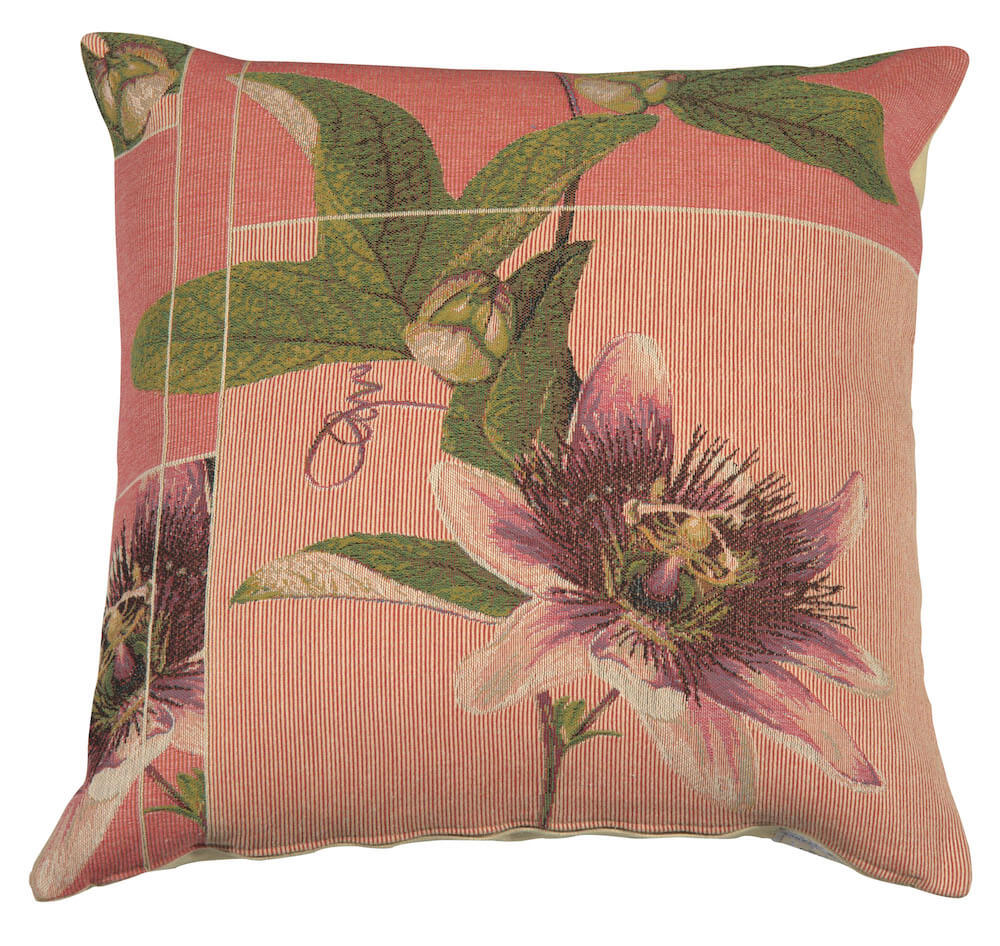 Spring Blossom Pink French Pillow Cover 