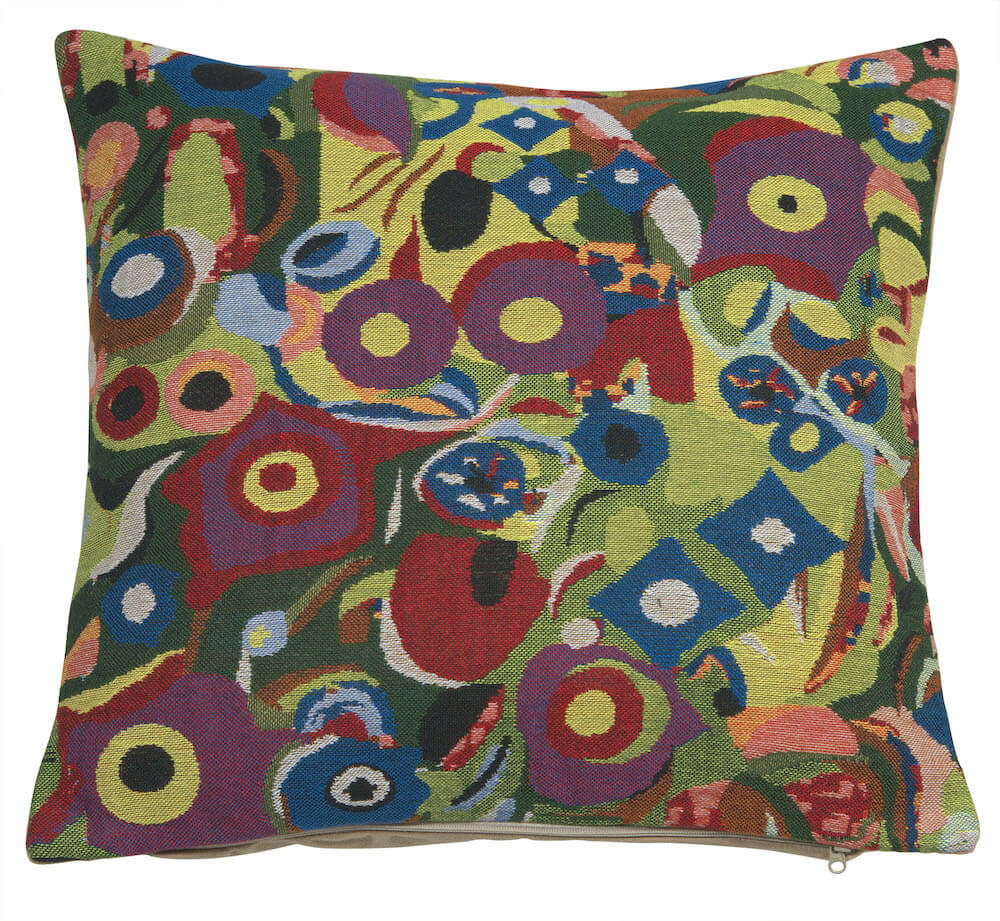 Klimt Swirls Pillow Cover 