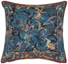 Animals with Aristoloches Blue French Pillow Cover 