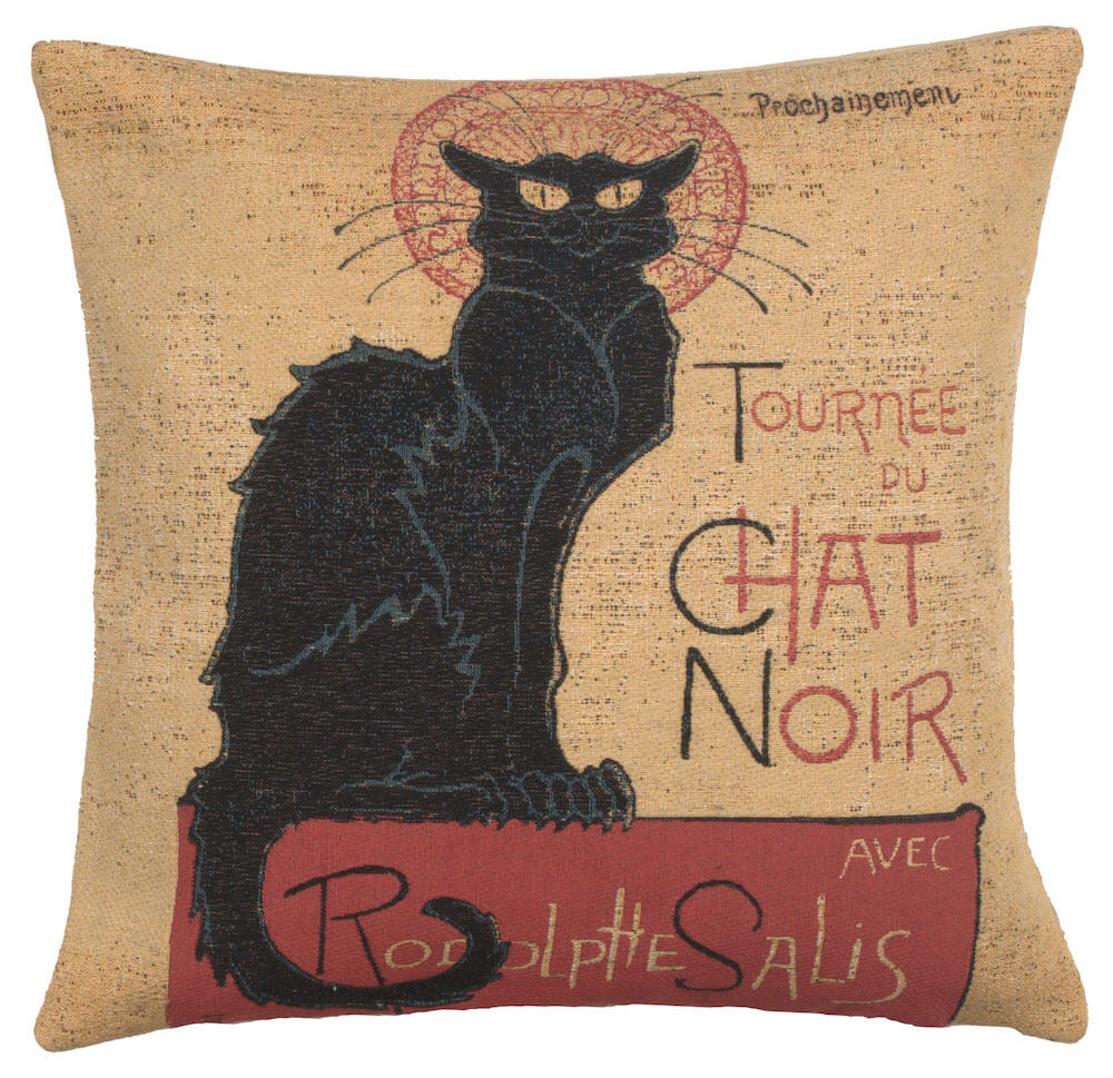 Tournee Du Chat Noir Small European Pillow Cover 