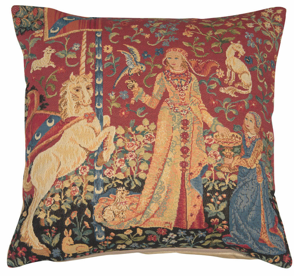 Medieval Taste Large European Pillow Cover 